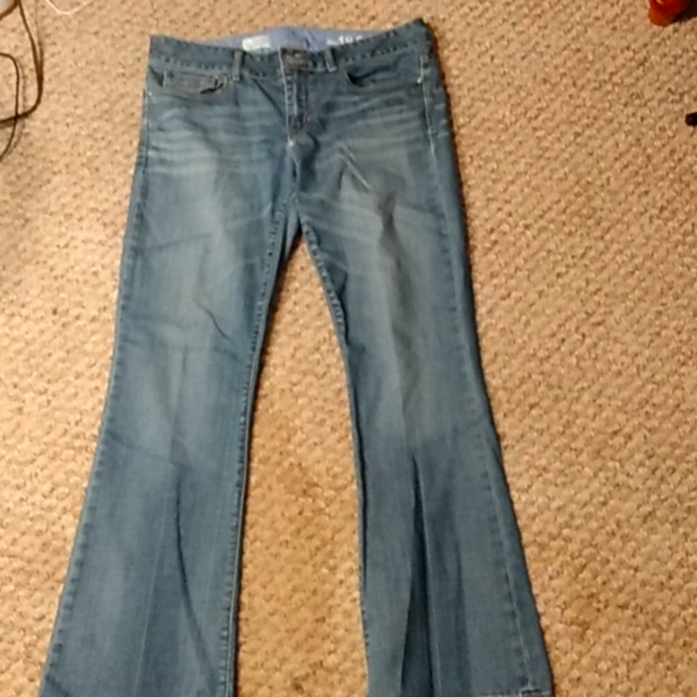 VINTAGE GAP WOMENS 1969 PERFECT BOOT SIZE 30/10A